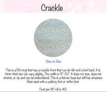 Load image into Gallery viewer, Crackle - 18" x 51" roll