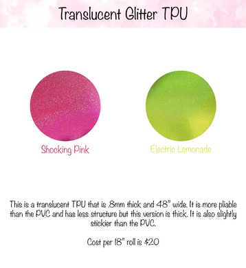 Translucent Glitter TPU - 18